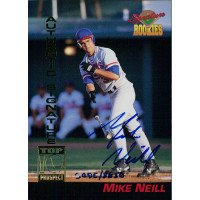 Mike Neill Signed 1994 Signature Rookies Baseball Card #20 /8650 Mike Neill Signed 1994 Signature Rookies Baseball Card #20 /8650