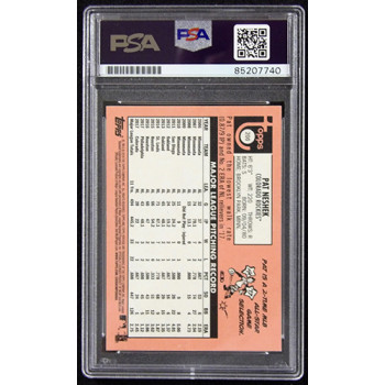 Pat Neshek Rockies Signed 2018 Topps Heritage Card #200 PSA Authenticated