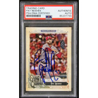 Pat Neshek Phillies Signed 2018 Topps Gypsy Queen Card #251 PSA Authenticated