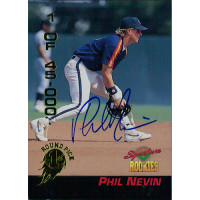 Phil Nevin Signed 1994 Signature Rookies Baseball Card #37 /45000 Phil Nevin Signed 1994 Signature Rookies Baseball Card #37 /45000