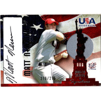 Matt Newman Signed 2007 USA Baseball Junior Jersey Signature Black /295 #AJ-25 Matt Newman Signed 2007 USA Baseball Junior Jersey Signature Black /295 #AJ-25