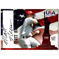 Matt Newman Signed 2007 USA Baseball Junior Signature Black Ink /595 #A-24 Matt Newman Signed 2007 USA Baseball Junior Signature Black Ink /595 #A-24