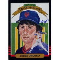 Jesse Orosco New York Mets Signed 1986 Donruss DK Jumbo Card #22 JSA Authentic Jesse Orosco New York Mets Signed 1986 Donruss DK Jumbo Card #22 JSA Authentic