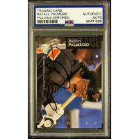 Rafael Palmeiro Baltimore Orioles Signed 1994 Upper Deck Card #340 PSA Authentic
