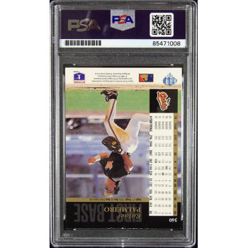 Rafael Palmeiro Baltimore Orioles Signed 1994 Upper Deck Card #340 PSA Authentic