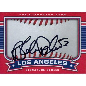 Blake Parker Signed Los Angeles Angels 2.5x3.5 Card JSA Authenticated