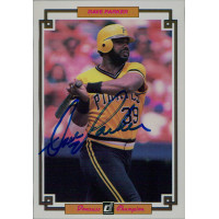 Dave Parker Pirates Signed 1984 Donruss 3.5x5 Oversize Card #57 JSA Authentic Dave Parker Pirates Signed 1984 Donruss 3.5x5 Oversize Card #57 JSA Authentic