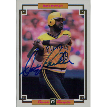 Dave Parker Pirates Signed 1984 Donruss 3.5x5 Oversize Card #57 JSA Authentic