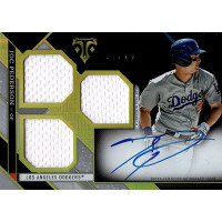 Joc Pederson LA Dodgers Signed 2016 Topps Triple Threads Card #RFP-JP 48/75 Joc Pederson LA Dodgers Signed 2016 Topps Triple Threads Card #RFP-JP 48/75