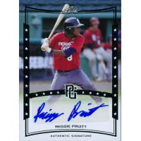 Reggie Pruitt Signed 2014 Leaf Perfect Game Baseball Card #A-RP1 Reggie Pruitt Signed 2014 Leaf Perfect Game Baseball Card #A-RP1