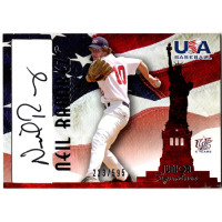Neil Ramirez Signed 2007 USA Baseball Junior Signature Black Ink /595 #A-28 Neil Ramirez Signed 2007 USA Baseball Junior Signature Black Ink /595 #A-28