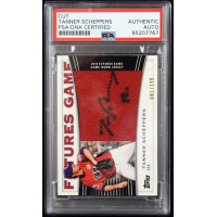 Tanner Scheppers Signed 2010 Topps Pro Debut Relic Card #FGR-TS PSA Authentic