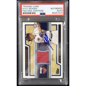 Kyle Seager Signed 2014 Topps All Star Stiches Relic Card #ASR-KSE PSA Authentic