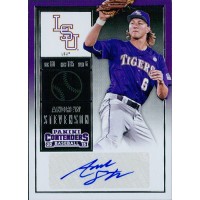 Andrew Stevenson Signed 2015 Panini Contenders College Ticket Card #30