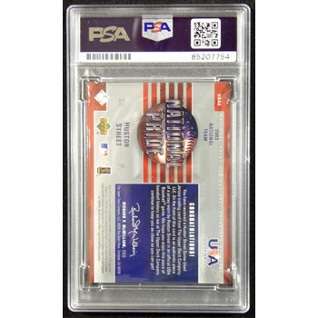 Huston Street Signed 2003 Upper Deck USA Baseball National Pride Card #USA4 PSA