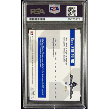 Ross Stripling Tulsa Drillers Signed 2015 Grandstand Card #21 PSA Authentic
