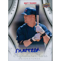 Matt Tolbert Signed 2009 Upper Deck Signature Stars Card #174 Matt Tolbert Signed 2009 Upper Deck Signature Stars Card #174