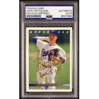 John Wetteland Montreal Expos Signed 1992 Upper Deck Card #392 PSA Authenticated