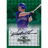 Matt Williams Signed 1998 Donruss Signature Series Millennium Marks Card Matt Williams Signed 1998 Donruss Signature Series Millennium Marks Card