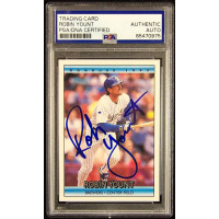 Robin Yount Milwaukee Brewers Signed 1992 Donruss Card #173 PSA Authenticated