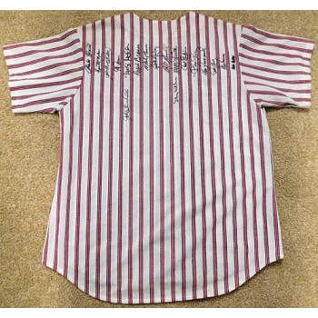 Los Angeles Dodgers Legends Signed Jersey JSA Authenticated LOA 18 Signatures