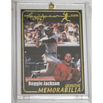 Reggie Jackson New York Yankees Signed Authentic Jersey Jackson Authenticated