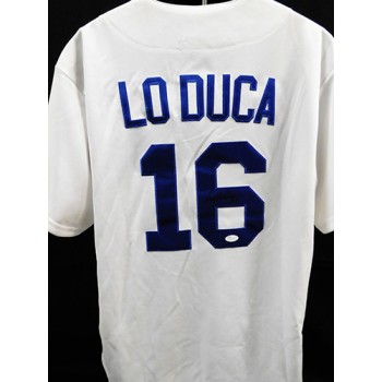 Paul Lo Duca Los Angeles Dodgers Signed Replica Jersey JSA Authenticated