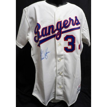 Nolan Ryan Texas Rangers Signed Rawlings Authentic Jersey JSA Authenticated
