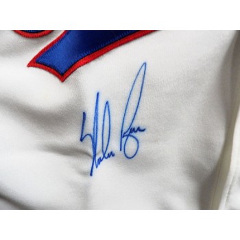 Nolan Ryan Texas Rangers Signed Rawlings Authentic Jersey JSA Authenticated