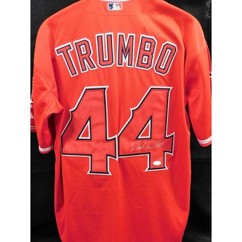 Mark Trumbo Los Angeles Angels Signed Custom Jersey JSA Authenticated