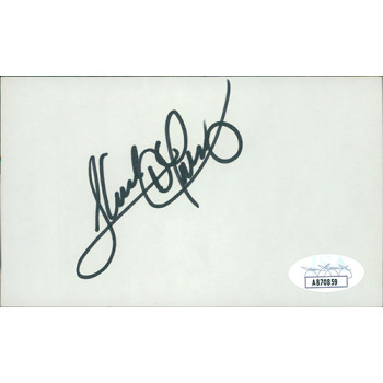 Sandy Alomar Jr. Cleveland Indians Signed 3x5 Index Card JSA Authenticated Sandy Alomar Jr. Cleveland Indians Signed 3x5 Index Card JSA Authenticated