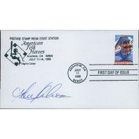 Garret Anderson Anaheim Angels Signed First Day Issue Cachet JSA Authenticated Garret Anderson Anaheim Angels Signed First Day Issue Cachet JSA Authenticated
