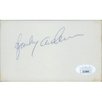 Sparky Anderson Detroit Tigers Signed 3x5 Index Card JSA Authenticated Sparky Anderson Detroit Tigers Signed 3x5 Index Card JSA Authenticated