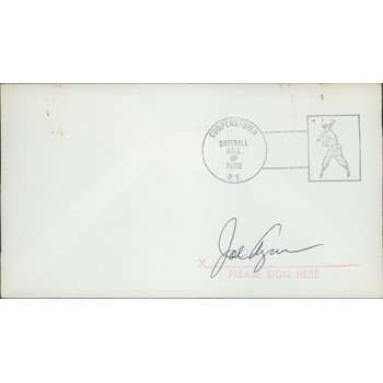 Joe Azcue Cleveland Indians Signed Cachet Envelope JSA Authenticated Joe Azcue Cleveland Indians Signed Cachet Envelope JSA Authenticated