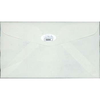 Ernie Banks Signed Honoring Jackie Robinson First Day Issue Cachet JSA Authentic Ernie Banks Signed Honoring Jackie Robinson First Day Issue Cachet JSA Authentic