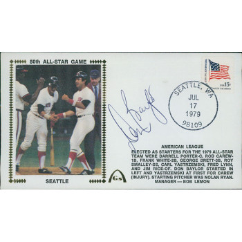 Don Baylor Boston Red Sox Signed 50th All Star Game Cachet JSA Authenticated