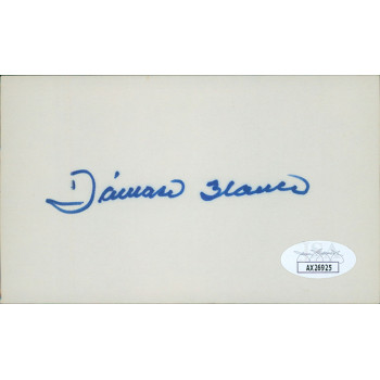 Damaso Blanco San Francisco Giants Signed 3x5 Index Card JSA Authenticated Damaso Blanco San Francisco Giants Signed 3x5 Index Card JSA Authenticated