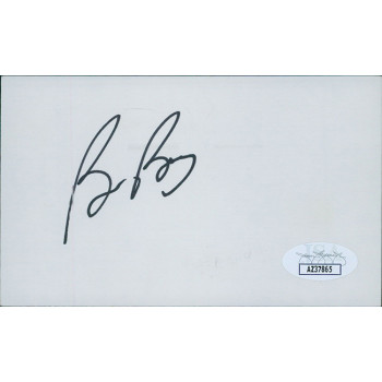 Bruce Bochy San Francisco Giants Manager Signed 3x5 Index Card JSA Authenticated Bruce Bochy San Francisco Giants Manager Signed 3x5 Index Card JSA Authenticated
