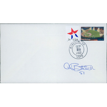 Chris Bootcheck Anaheim Angels Signed First Day Issue Cachet JSA Authenticated