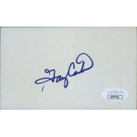 Gary Carter New York Mets Signed 3x5 Index Card JSA Authenticated Gary Carter New York Mets Signed 3x5 Index Card JSA Authenticated