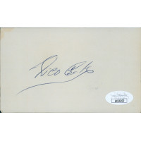 Rico Carty Atlanta Braves Signed 3x5 Index Card JSA Authenticated