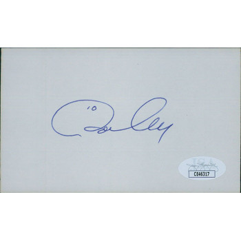 Ron Cey Los Angeles Dodgers Signed 3x5 Index Card JSA Authenticated Ron Cey Los Angeles Dodgers Signed 3x5 Index Card JSA Authenticated