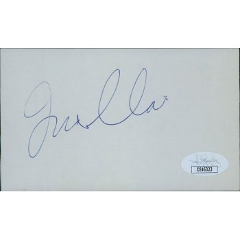 Fred Claire Los Angeles Dodgers Manager Signed 3x5 Index Card JSA Authenticated