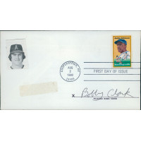 Bobby Clark California Angels Signed First Day Issue Cachet JSA Authenticated Bobby Clark California Angels Signed First Day Issue Cachet JSA Authenticated