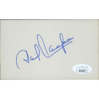 Dave Concepcion Cincinnati Reds Signed 3x5 Index Card JSA Authenticated Dave Concepcion Cincinnati Reds Signed 3x5 Index Card JSA Authenticated