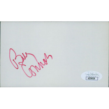 Billy Connors Chicago Cubs Signed 3x5 Index Card JSA Authenticated Billy Connors Chicago Cubs Signed 3x5 Index Card JSA Authenticated