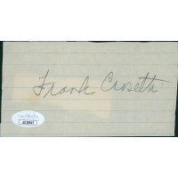Frank Crosetti New York Yankees Signed 3x5 Cut Page JSA Authenticated