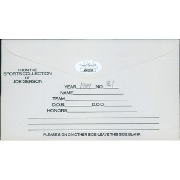 Gary DiSarcina Anaheim Angels Signed Envelope JSA Authenticated