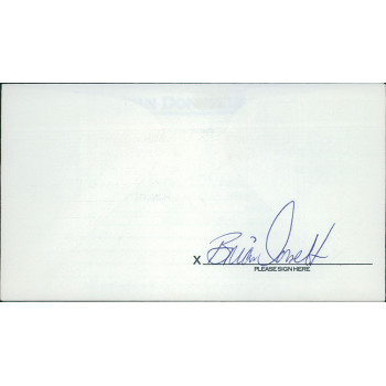 Brian Dorsett New York Yankees Signed Envelope JSA Authenticated Brian Dorsett New York Yankees Signed Envelope JSA Authenticated