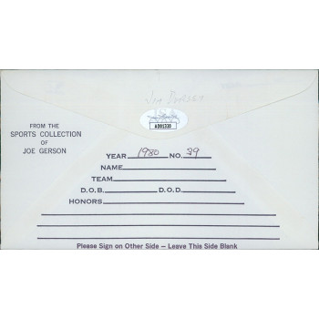 Jim Dorsey Boston Red Sox Signed Envelope JSA Authenticated